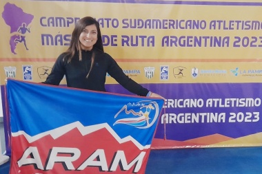 La Jachallera Ivana Gordillo quedó quinta en el Cross Sudamericano que se desarrolla en La Pampa