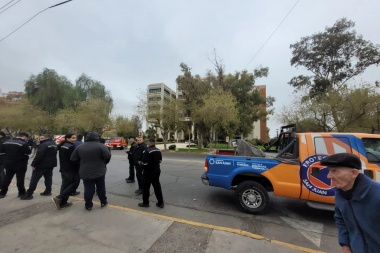GRAVE: Hubo amenazas de bomba en el Centro Cívico, Tribunales y el Hospital Rawson