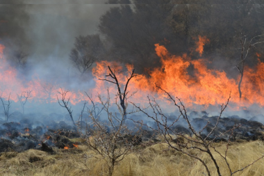 Un grave incendio se registró en Boca de la Quebrada y desató momentos de mucha tensión