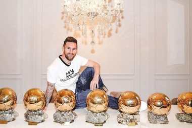 El argentino Lionel Messi vuelve a París como favorito para ganar su octavo Balón de Oro