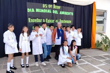 Emotiva conmemoración del Día Mundial del Medio Ambiente en la Escuela Provincia de Chubut de San Isidro