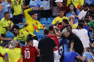 Incidentes tras la eliminación de Uruguay de la Copa América, Darwin Núñez peleó con hinchas colombianos