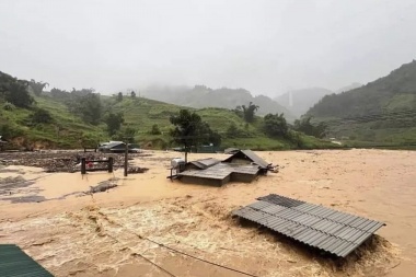 El tifón Yagi dejó cerca de 180 muertos, graves destrucciones y miles de evacuados en Vietnam