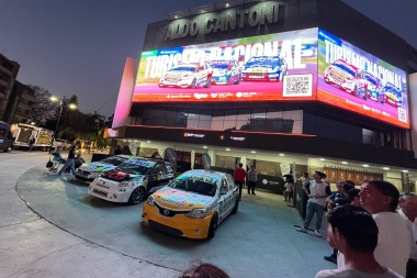 Comenzó la previa del Turismo Nacional en San Juan con una exposición en el Estadio Aldo Cantoni