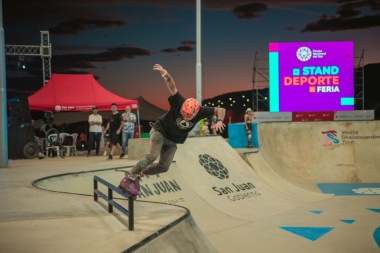 En la Fiesta del Sol anunciaron la reapertura del Skatepark Olímpico que se encuentra en Pocito