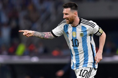 Messi llegó a Argentina para afrontar la doble fecha de Eliminatorias con la Selección