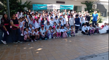 Alumnos de la Escuela Marcos Sastre realizaron una enriquecedora excursión didáctica por el centro de Jáchal