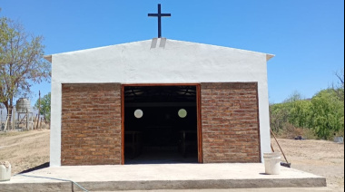 Gualcamayo inicia sus Fiestas Patronales con un triduo de oración y la inauguración de la nueva Capilla de San Agustín