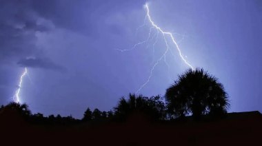 Alerta Amarillo por tormentas para la noche del domingo y la madrugada del lunes en cinco departamentos de San Juan
