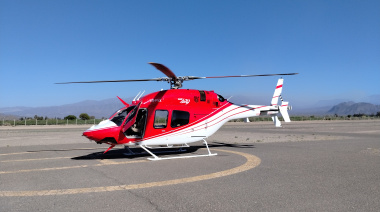 Se realizó la aeroevacuación de urgencia a un recién nacido con dificultad respiratoria tras activar el protocolo sanitario en Jáchal