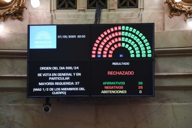 El Senado rechazó Ficha Limpia, el proyecto de ley que podría haber impedido la candidatura de CFK