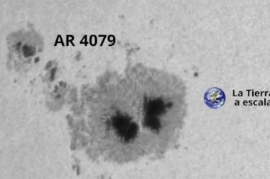Preocupación de astrónomos por una mancha solar diez veces mayor a la Tierra y sus posibles consecuencias