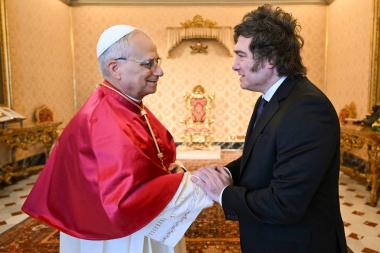 El presidente Javier Milei se reunió con León XIV y el Papa le confirmó que visitará la Argentina