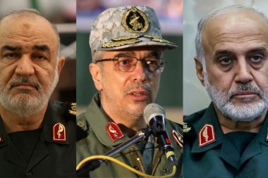 Quiénes eran los tres altos mandos del régimen iraní abatidos por Israel en su ataque sorpresa