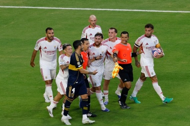 Boca Juniors desperdició su ventaja y empató con Benfica en su debut en el Mundial de Clubes