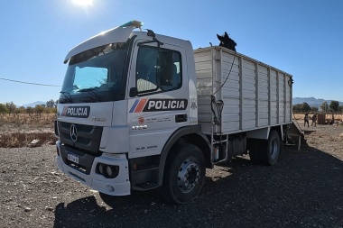 La División Policía Rural visitó Jáchal, realizó operativos y entregó un caballo recuperado destinado a equinoterapia