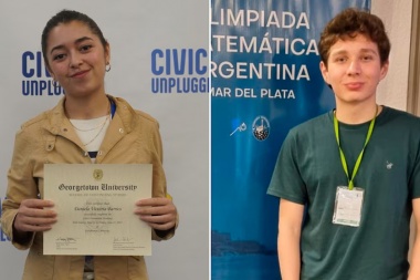 Dos jóvenes de Argentina nominados para el premio al mejor estudiante del mundo denominado Global Student Prize