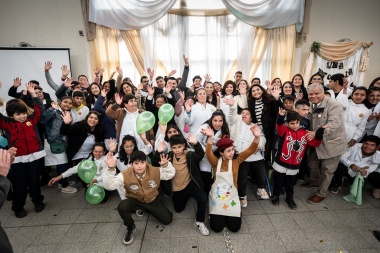 La escuela Abejitas de Santa Rita celebró sus 50 años de educación con inclusión y fuerte vocación