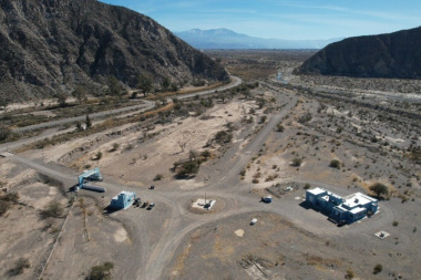 OSSE incorporó una antena satelital de alta velocidad en la Planta de Tratamiento de Líquidos Cloacales de Jáchal