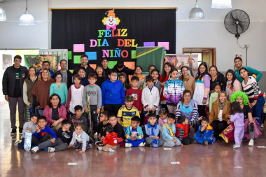 Minas Argentinas celebró el Día del Niño en Huaco y colaboró con instituciones de varias localidades de Jáchal