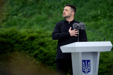 El presidente Volodimir Zelensky reiteró que Ucrania no entregará ninguna de sus tierras a Rusia