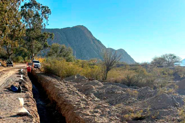 Con una inversión superior a los $1.468 millones se amplía la red de agua potable en San Roque para 1.250 vecinos