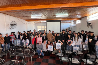 Capacitación de Tersuave en Jáchal: E&M Pinturería y E&M Herrajes reunieron a estudiantes, profesionales y público