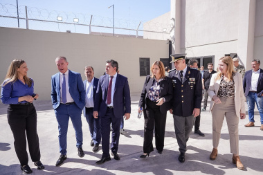 Quedó inaugurado un nuevo sector del Servicio Penitenciario Provincia con más capacidad y tecnología de avanzada