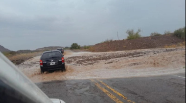 Ante probables tormentas, Vialidad Nacional alertó a los conductores por zonas de riesgo en rutas de San Juan