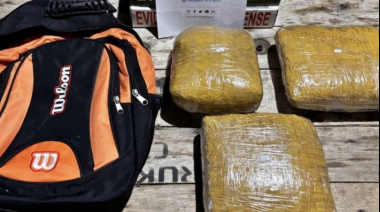 Secuestran más de tres kilos de marihuana en un colectivo de larga distancia que debía circular por San Juan