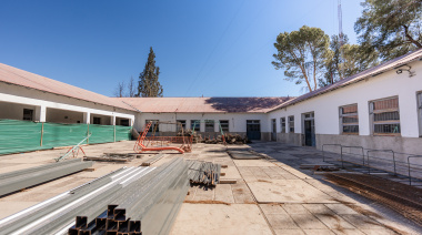 El Gobierno de San Juan acelera obras en tres escuelas de Jáchal con ampliaciones, refacciones y modernización