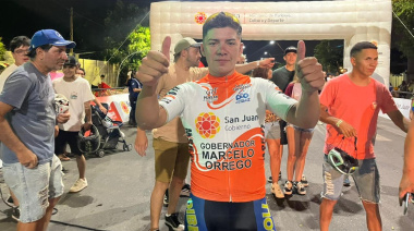 Kevin “Flechita” Castro brilló bajo la lluvia en Santa Lucía y se convirtió en el primer líder de la Vuelta a San Juan 2026