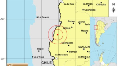 Según el INPRES: Un movimiento sísmico de magnitud 4.7 se registró este lunes y fue percibido en varios lugares de Jáchal