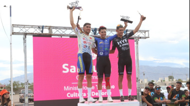 Mauro Domínguez aprovechó el momento justo y se quedó con la tercera etapa de la Vuelta a San Juan 2026