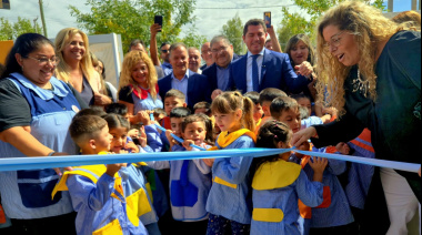 El gobernador Marcelo Orrego dejó inaugurada la ENI N° 81, que será clave para el futuro educativo de Ullum