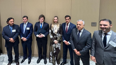 El gobernador Orrego participó en la apertura de Argentina Week en Nueva York junto al presidente Javier Milei