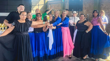 El Ballet Municipal Luis Tello se consagró en Pocito con cuatro coreografías y dejó en lo más alto el nombre de Jáchal