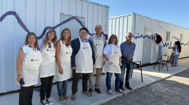Con arte, participación y trabajo colectivo, la Escuela Agroindustrial Videla Cuello fue escenario del lanzamiento de “Lienzo Escuela”