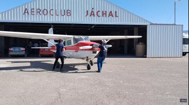 La Municipalidad de Jáchal renovó su compromiso con el Aeroclub para fortalecer la respuesta ante situaciones sanitarias y sociales