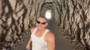 Brendan del Mundo visitó Jáchal y sus imágenes del departamento se volvieron virales en las redes sociales