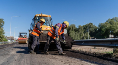 El ensanche y la repavimentación de la Avenida de Circunvalación fue uno de los anuncio fuerte para este año