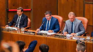 Apertura de sesiones 2026: Orrego destacó obras millonarias en Jáchal financiadas con el fideicomiso minero