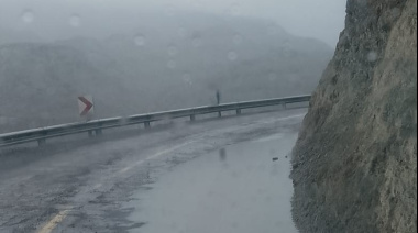 Vialidad Nacional advierte que la Ruta 150 entre Jáchal y Rodeo se encuentra transitable, pero con extrema precaución