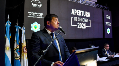 Matías Espejo inauguró las sesiones 2026 en Jáchal con un mensaje de gestión: “El futuro se construye con decisión y trabajo”
