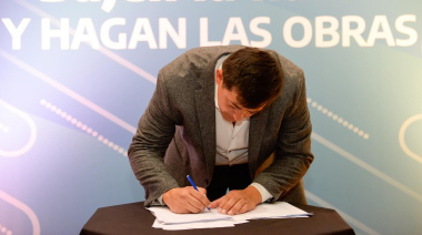 Matías Espejo se sumó a la marcha de intendentes en Capital Federal para exigir fondos y la reactivación de obras públicas