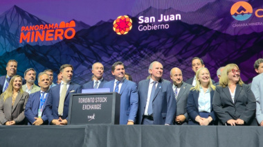 San Juan hizo historia con la apertura de mercados de la Bolsa de Toronto en la Expo Internacional San Juan Minera 2026