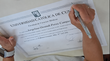 Una egresada de Jáchal denunció destrato durante su acto de colación en la Universidad Católica de Cuyo: “Fue el peor día de mi vida”