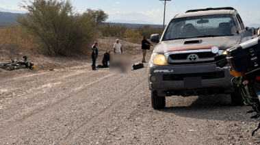 Tragedia: Falleció un motociclista que viajaba con un grupo de motoqueros sobre Ruta 40 a la altura de Matías Sánchez en Jáchal