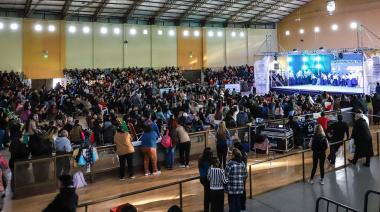 Con un gran despliegue artístico Jáchal vivió una inolvidable jornada durante el 9° Encuentro Departamental de Danzas