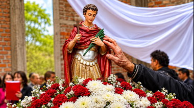 Avanzan las obras del Santuario de San Expedito y lanzaron un bono contribución para reunir fondos y continuar con los trabajos